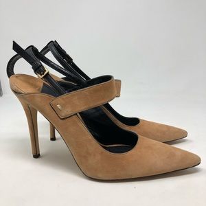 Designer Daniele Michetti Suede Heels